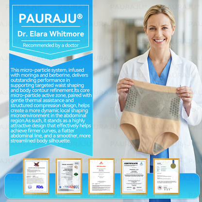 【Official Brand Store】 PAURAJU® Fat-Burn Sculpt Shorts 🍃 High-Waist Shaping · Breathable Comfort · 24H Daily Wear 💎
