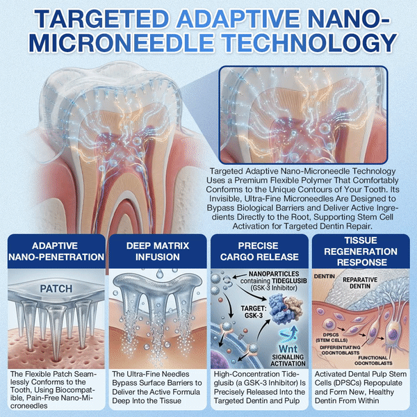 🦷𝐆𝐥𝐢𝐦𝐦𝐞𝐫𝐥𝐲® 𝐓𝐢𝐝𝐞𝐠𝐥𝐮𝐬𝐢𝐛 𝐓𝐨𝐨𝐭𝐡 & 𝐆𝐮𝐦 𝐑𝐞𝐩𝐚𝐢𝐫 𝐌𝐢𝐜𝐫𝐨𝐧𝐞𝐞𝐝𝐥𝐞 𝐏𝐚𝐭𝐜𝐡  | 𝐀𝐝𝐯𝐚𝐧𝐜𝐞𝐝 𝐒𝐭𝐞𝐦-𝐂𝐞𝐥𝐥 𝐀𝐜𝐭𝐢𝐯𝐚𝐭𝐢𝐨𝐧 𝐓𝐞𝐞𝐭𝐡 𝐒𝐭𝐫𝐢𝐩𝐬 ✨🎉 (𝐑𝐞𝐛𝐮𝐢𝐥𝐝 𝐄𝐧𝐚𝐦𝐞𝐥 & 𝐃𝐞𝐧𝐭𝐢𝐧 • 𝐒𝐭𝐫𝐞𝐧𝐠𝐭𝐡𝐞𝐧 𝐆𝐮𝐦𝐬 • 𝐄𝐫𝐚𝐝𝐢𝐜𝐚𝐭𝐞 𝐓𝐚𝐫𝐭𝐚𝐫 & 𝐎𝐝𝐨𝐫 • 𝐒𝐭𝐨𝐩 𝐓𝐨𝐨𝐭𝐡 𝐒𝐞𝐧𝐬𝐢𝐭𝐢𝐯𝐢𝐭𝐲)