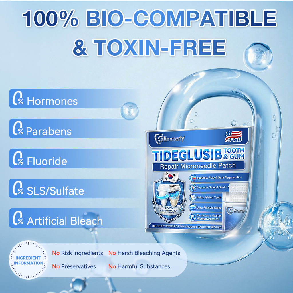 🦷𝐆𝐥𝐢𝐦𝐦𝐞𝐫𝐥𝐲® 𝐓𝐢𝐝𝐞𝐠𝐥𝐮𝐬𝐢𝐛 𝐓𝐨𝐨𝐭𝐡 & 𝐆𝐮𝐦 𝐑𝐞𝐩𝐚𝐢𝐫 𝐌𝐢𝐜𝐫𝐨𝐧𝐞𝐞𝐝𝐥𝐞 𝐏𝐚𝐭𝐜𝐡  | 𝐀𝐝𝐯𝐚𝐧𝐜𝐞𝐝 𝐒𝐭𝐞𝐦-𝐂𝐞𝐥𝐥 𝐀𝐜𝐭𝐢𝐯𝐚𝐭𝐢𝐨𝐧 𝐓𝐞𝐞𝐭𝐡 𝐒𝐭𝐫𝐢𝐩𝐬 ✨🎉 (𝐑𝐞𝐛𝐮𝐢𝐥𝐝 𝐄𝐧𝐚𝐦𝐞𝐥 & 𝐃𝐞𝐧𝐭𝐢𝐧 • 𝐒𝐭𝐫𝐞𝐧𝐠𝐭𝐡𝐞𝐧 𝐆𝐮𝐦𝐬 • 𝐄𝐫𝐚𝐝𝐢𝐜𝐚𝐭𝐞 𝐓𝐚𝐫𝐭𝐚𝐫 & 𝐎𝐝𝐨𝐫 • 𝐒𝐭𝐨𝐩 𝐓𝐨𝐨𝐭𝐡 𝐒𝐞𝐧𝐬𝐢𝐭𝐢𝐯𝐢𝐭𝐲)