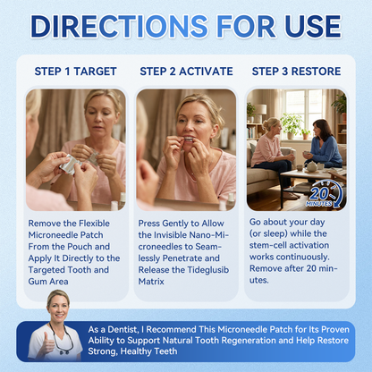 🦷𝐆𝐥𝐢𝐦𝐦𝐞𝐫𝐥𝐲® 𝐓𝐢𝐝𝐞𝐠𝐥𝐮𝐬𝐢𝐛 𝐓𝐨𝐨𝐭𝐡 & 𝐆𝐮𝐦 𝐑𝐞𝐩𝐚𝐢𝐫 𝐌𝐢𝐜𝐫𝐨𝐧𝐞𝐞𝐝𝐥𝐞 𝐏𝐚𝐭𝐜𝐡  | 𝐀𝐝𝐯𝐚𝐧𝐜𝐞𝐝 𝐒𝐭𝐞𝐦-𝐂𝐞𝐥𝐥 𝐀𝐜𝐭𝐢𝐯𝐚𝐭𝐢𝐨𝐧 𝐓𝐞𝐞𝐭𝐡 𝐒𝐭𝐫𝐢𝐩𝐬 ✨🎉 (𝐑𝐞𝐛𝐮𝐢𝐥𝐝 𝐄𝐧𝐚𝐦𝐞𝐥 & 𝐃𝐞𝐧𝐭𝐢𝐧 • 𝐒𝐭𝐫𝐞𝐧𝐠𝐭𝐡𝐞𝐧 𝐆𝐮𝐦𝐬 • 𝐄𝐫𝐚𝐝𝐢𝐜𝐚𝐭𝐞 𝐓𝐚𝐫𝐭𝐚𝐫 & 𝐎𝐝𝐨𝐫 • 𝐒𝐭𝐨𝐩 𝐓𝐨𝐨𝐭𝐡 𝐒𝐞𝐧𝐬𝐢𝐭𝐢𝐯𝐢𝐭𝐲)