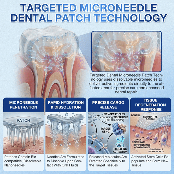 Glimmerly® 🦷 Tideglusib Fast‑Dissolving Tooth & Gum Repair Oral Strips 💭 (Supports tooth repair and helps relieve gum discomfort and other common oral concerns) 🛡️